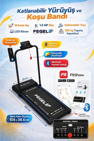 Fg-04 Bluetooth Uygulama, Hoparlör, Adımsayar, Programlı, Hem Konsoldan Hem Uzaktan Kumandalı, 10km