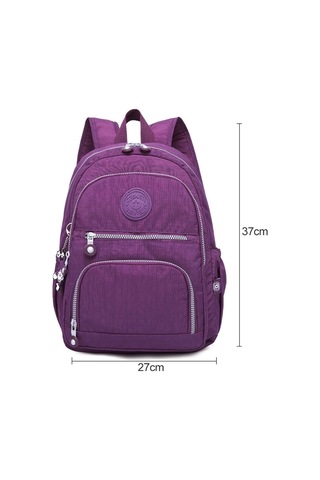 Sones Sırt Çantaları Okul Sırt Çantası Genç Kızlar İçin Kadın Dizüstü Bilgisayar Seyahat Çantası, Boyut: 27x13x37cm T1368 Mor Diğer