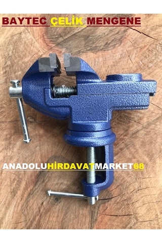 Baytec Mini Mengene Dönerli Tablalı Örslü Masa Mengenesi 50Mm Pro