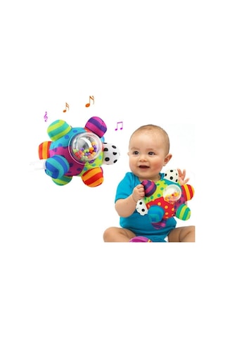 Sozzy Toys Çıngıraklı Renkli Topum - Szy205 Sozzy Toys Çıngıraklı Renkli Topum - Szy205