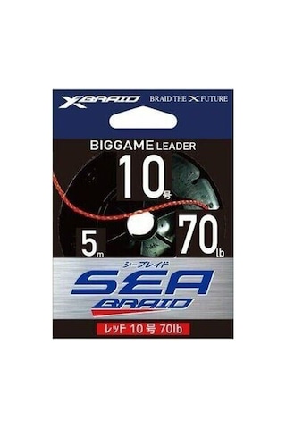 Ygk X070 Sea Braid Kırmızı 5m Assist İpi 150lb