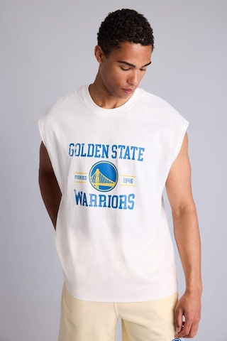 Defacto Nba Golden State Warrıors Oversıze Atlet H3817ax26smer105 Ekru-er105