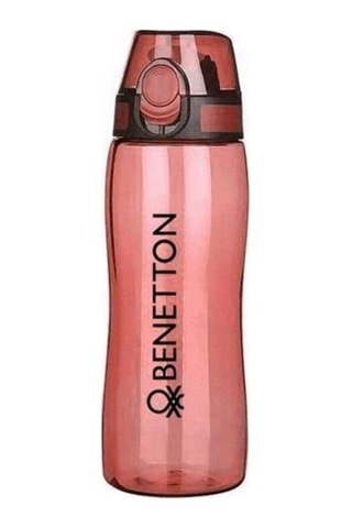 Benetton Anaokul Çantası Ve Kırmızı Matara Seti Pembe