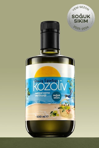 Kozoliv Yumuşak İçim Soğuk Sıkım Zeytinyağı 500 ML