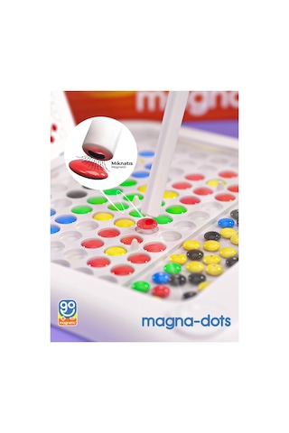 Magnetic Dots - Steam Manyetik Kodlama Tableti Ekransız Oyun Aktivitesi Manyetik Yapı Blokları