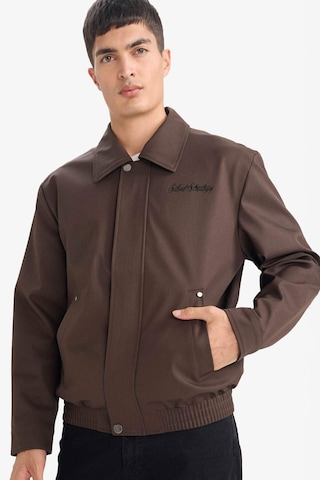 Defacto Oversıze Polo Yaka Su Geçirmez Mont F8470ax26spbn151 Kahve-bn151
