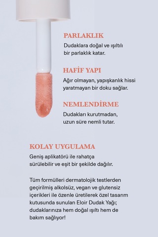 Lip Oil Gloss Cotton Candy Dudak Parlatıcısı Nemlendirici Dudak Yağı Cotton Candy
