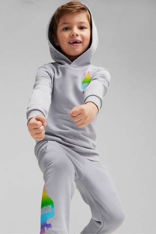 Puma X Trolls Hoodie Tr Çocuk Sweat 62482663 Gri