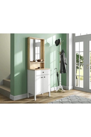 Sakura Frn-20078 Helen Portmanto Beyaz - Ceviz