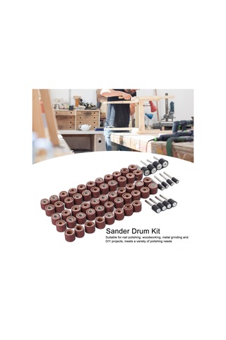 Yifomall "168 Parça Profesyonel Tırnak Ve Ahşap Zımpara Seti - 12 Aksesuarlı Çok Amaçlı"