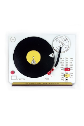 Pikap Görünümlü Ahşap Takvim