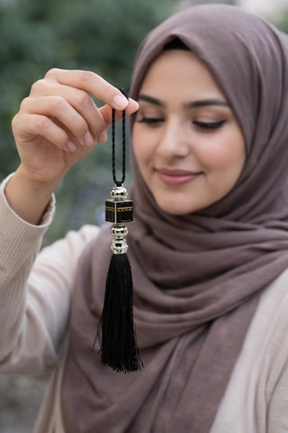 Araba Dikiz Aynası Süsü Kabe Figürlü Püsküllü El Yapımı Oto Aksesuar Karışık
