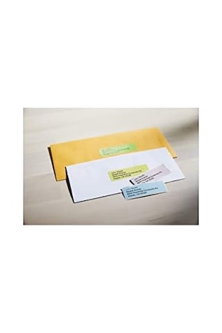 Dymo S0722380, Lw Adres Etiketi, 89x28 Mm 520 Etiket/paket, Karışık Renkli 99011 Diğer