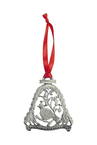 12 Günlük Noel Süs Seti, 12&apos Li Metal Süs Seti, 7,7 Cm, Abbey & Ca Gift
