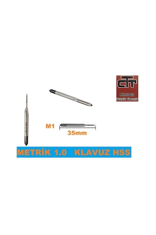 Metrik Klavuz Mini Ondalıklı M1-M1.2-M1.4-M1.6-M1.8-M2-M2.5 M1.4