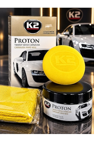 K2 Proton Carnauba Wax Seti 200ml Kit