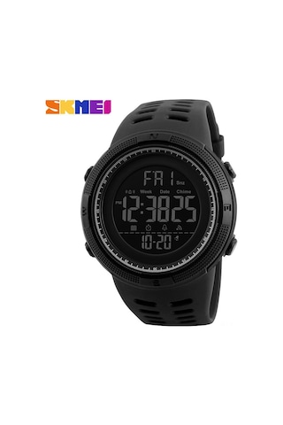 Yunboo Skmeı 1251 Erkek Öğrenci Spor Saati - Sulu Ortamlarda Dayanıklı, Outdoor Aktivitelere Uygun Siyah Kol Saati Çok Renkli