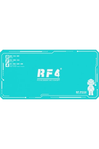 Rf4 Rf-po24 Silikon Tamir Pedi 70x35cm Isıya Dayanıklı Lehimleme Matı Pcb Smd Bga Çalışma Matı