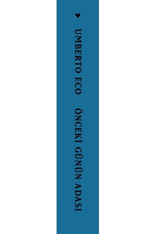 Önceki Günün Adası - Umberto Eco - Can Yayınları