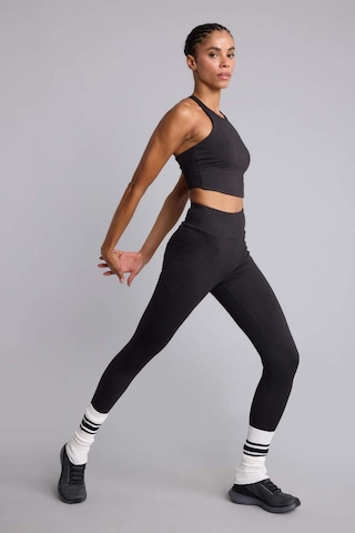 Defacto Ultra Yumuşak Orta Destekli Bisiklet Yaka Crop Sporcu Bra H5306ax26aubk81 Siyah-bk81