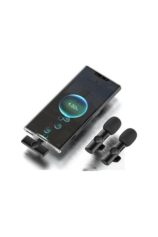 Deyatech Android Uyumlu 2'li Wirelles K9 Mikrofonu Cep Telefonu İ