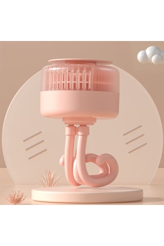 Geeroyoo Usb Çalışır Portatif Uçucu Kovucu Fan - Bebek Arabası İçin 3 Seviye Rüzgar Hızı Ve Bitki Yağı Özelliği