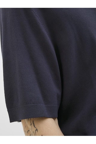 Jack & Jones Erkek Bisiklet Yaka Triko - William - 12275451 Night Sky