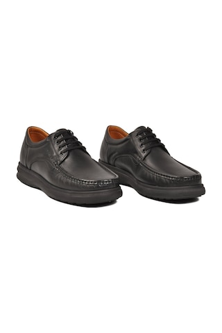 Dr.Flexer Siyah Hakiki Deri Ortopedik Erkek Casual Ayakkabı 020610 M