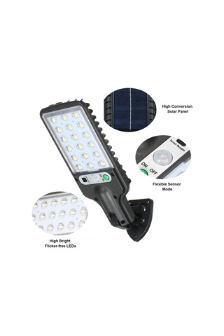 Singree Güneş Enerjili 18 Led Duvar Aydınlatması: 3 Işık Modu, Ip44 Su Geçirmez, 1200mah Şarj Edilebilir Pil İle Bahçe Ve Dış Mekan Aydınlatma.