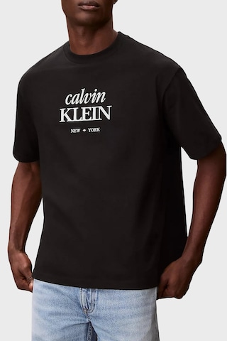 Calvin Klein Erkek T Shirt Lv04rf818g Ub1 Siyah