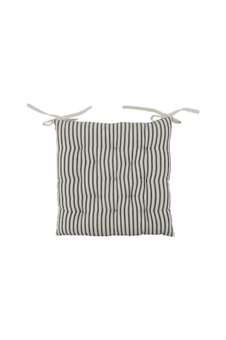 Yargıcı Çizgi Desenli Kare Oturma Minderi 40x40 Cm 26ynht1025m