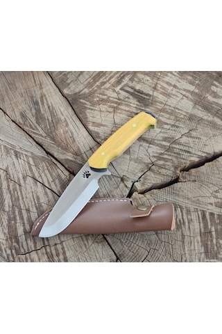 Av Bıçağı Avcı Bıçağı Kamp Bıçağı Doğa Bıçağı Bushcraft Hgpbp06 Kahverengi