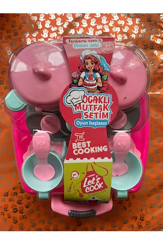 Ocaklı Mutfak Seti Oyuncak "