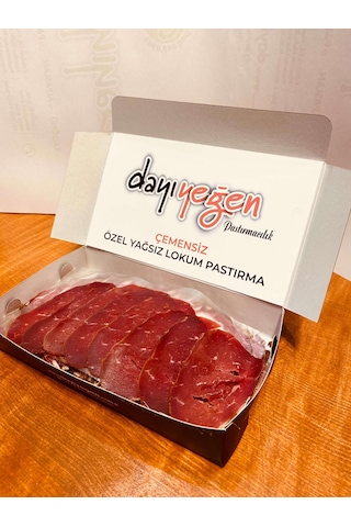 Dayı Yeğen Çemensiz Özel Yağsız Pastırma 250 G