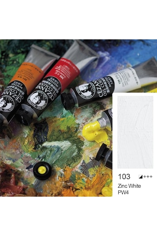 Bigpoint Cezanne Extra Fine Yağlı Boya 45 Ml Zinc White 103 6'lı Kutu