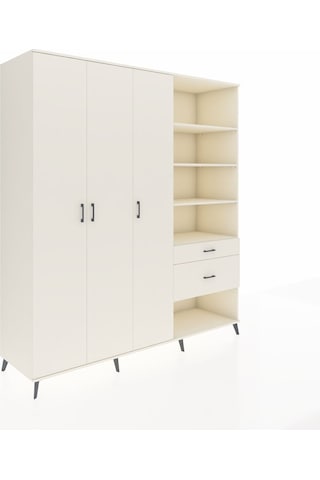 Kronos Dolap 16 Raflı 2 Çekmeceli 3 Kapaklı 220x59x243 Aytaşı-aytaşı/aytaşı Aytası/aytası