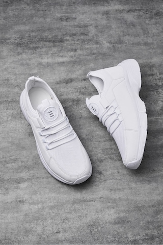 Erkek Sneaker Günlük Spor Ayakkabı-104 Beyaz