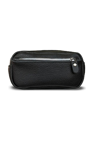 Mft Leather Design Hakiki Deri Erkek Çanta El Portföyü Raven 2501 Flother Siyah