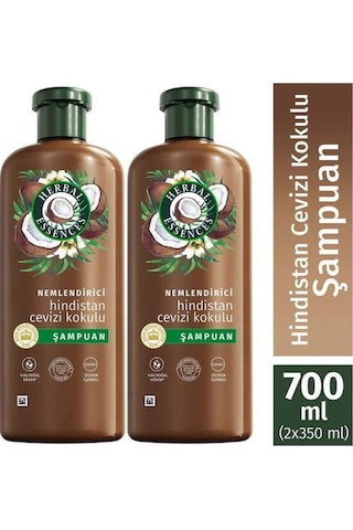 Herbal Essences Nemlendirici Hindistan Cevizi Kokulu Şampuan 2 x 350 ML