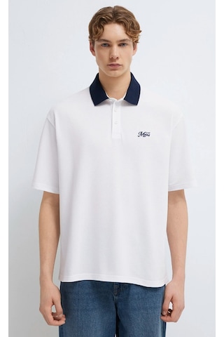 Mavi M0613330-620 Erkek Polo Yaka T-shirt Erkek Tişort Beyaz