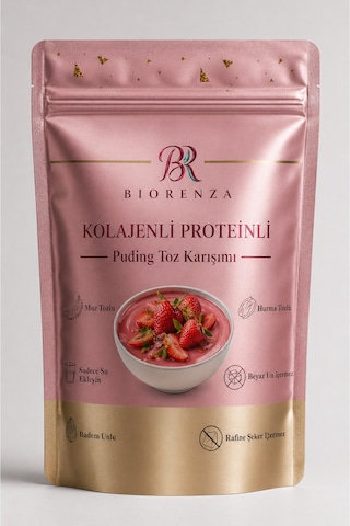 Kolajenli Proteinli Meyveli Puding Toz Karışımı 100 G