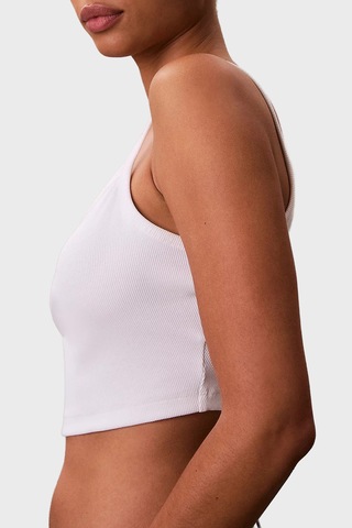 Calvin Klein Bayan Top Lv047f221g Yaf Beyaz