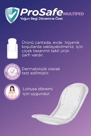 Prosafe Multiped Extra Gece 10'lu X2