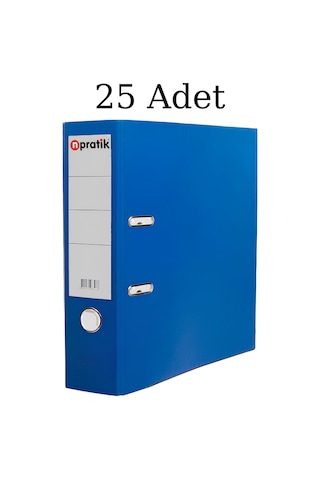 N'pratik 25 Adet Eco Plastik Geniş Klasör - Dayanıklı Ve Şık Dosya Düzenleyici