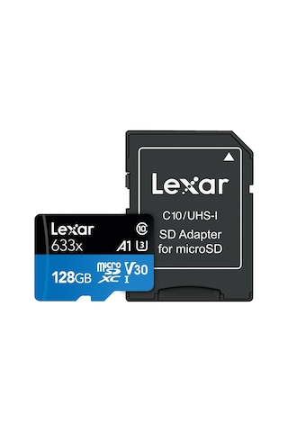 Lexar 633X 128Gb 100Mb-45Mb/S Microsdxc Hafıza Kartı