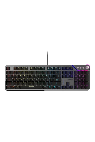 Msı Strıke 600 Kailh Midnight Pro Silent RGB Oyuncu Q Klavye