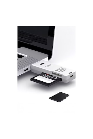 Thentech Usb 3.0 Yüksek Hızlı Sd Micro Sd Tf Kart Okuyucu Dönüştürücü Adaptör Fotoğraf Video Aktarım Cihazı