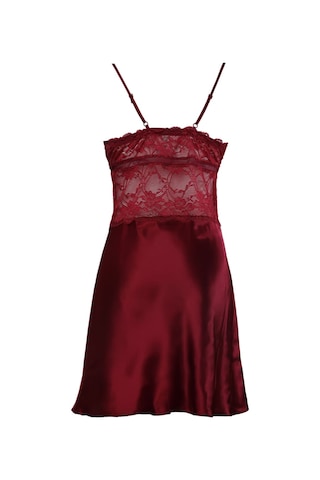 Pierre Cardin 4lü Gecelik Çeyiz Takım Bordo