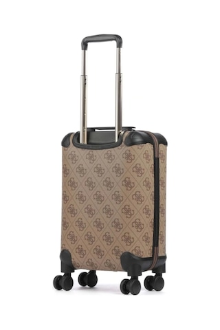 Guess Kadın Kahverengi Berta 18 İnç 8 Teker Bavul Kahverengi