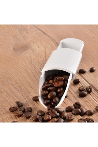 Suntek Kahve Kaşığı Yemek Pişirme Aracı Mutfak Aksesuarları Beyaz